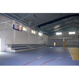 Feste Tribüne mit Kunststoffsitzen und Setzstufen - Typ TWZ