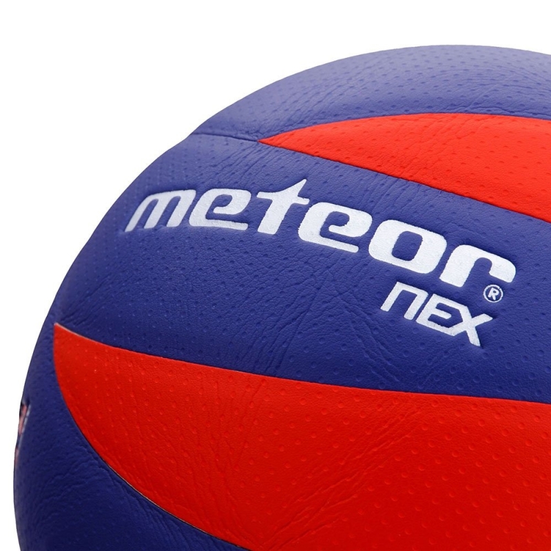 M-r Nex Volleyball, rot und blau (Größe 5)