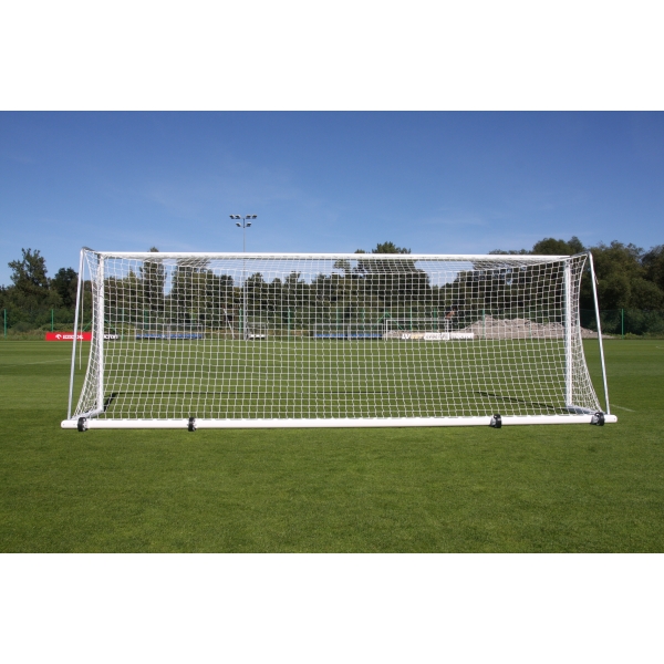 Fußballtore 7,32 x 2,44m mobil mit Rädern