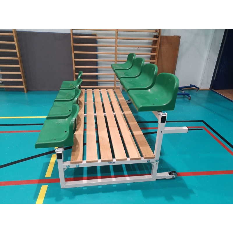 Stationäre Tribüne - Kunststoffsitze
