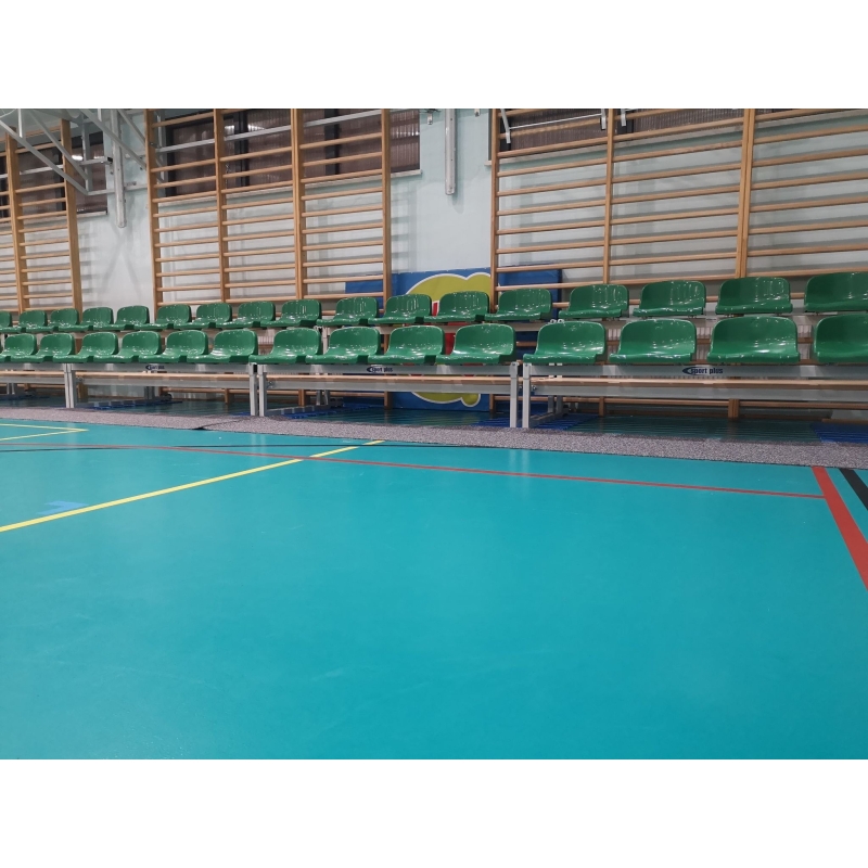 Stationäre Tribüne - Kunststoffsitze