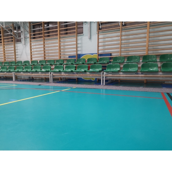 Stationäre Tribüne - Kunststoffsitze