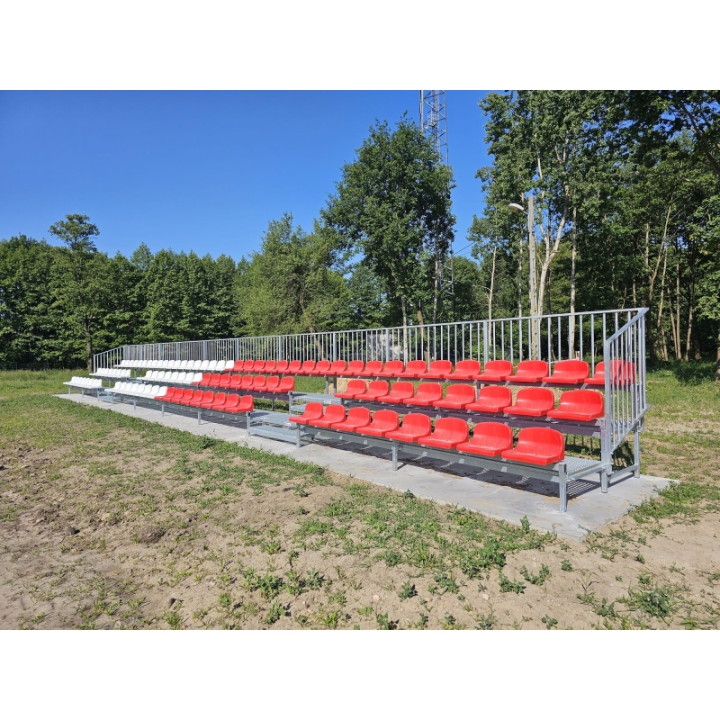 Feste Tribüne mit Kunststoffsitzen TZ