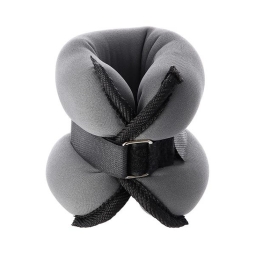 HMS-Trainingsgewichte 2 x 2 kg, Farbe grau