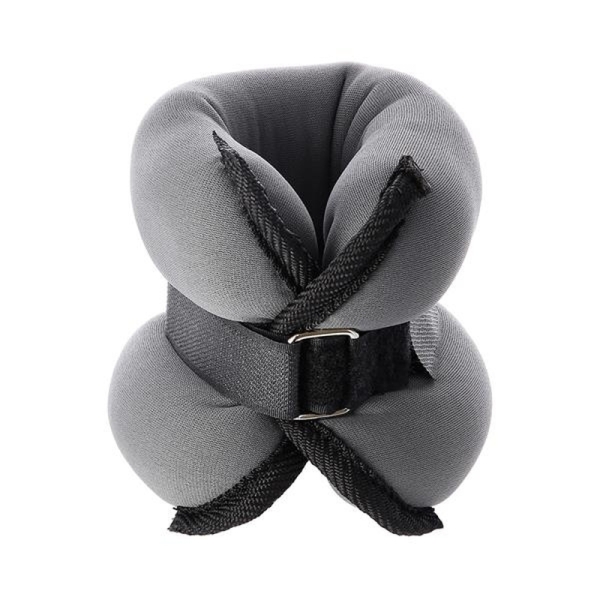 HMS-Trainingsgewichte 2 x 2 kg, Farbe grau