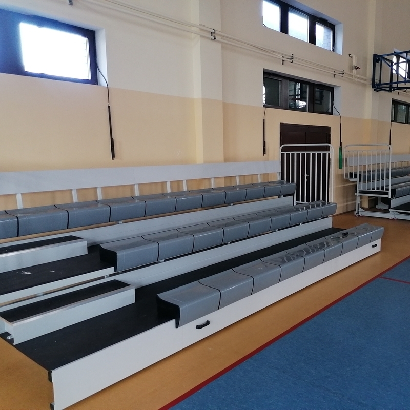 Teleskopische Klapptribüne TT-BETA-LV, Sitzbank VERSO