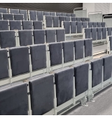 Teleskopická skládací tribuna 6 plošin TT-ALFA