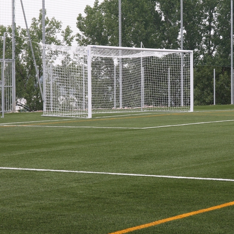 Soccer goals 7.32 x 2.44 m - professional with lashings, 3 m deep