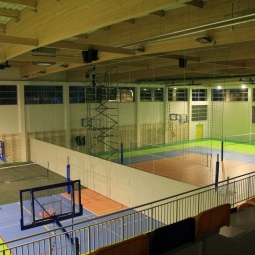 Hebevorhang, Umzäunung PVC