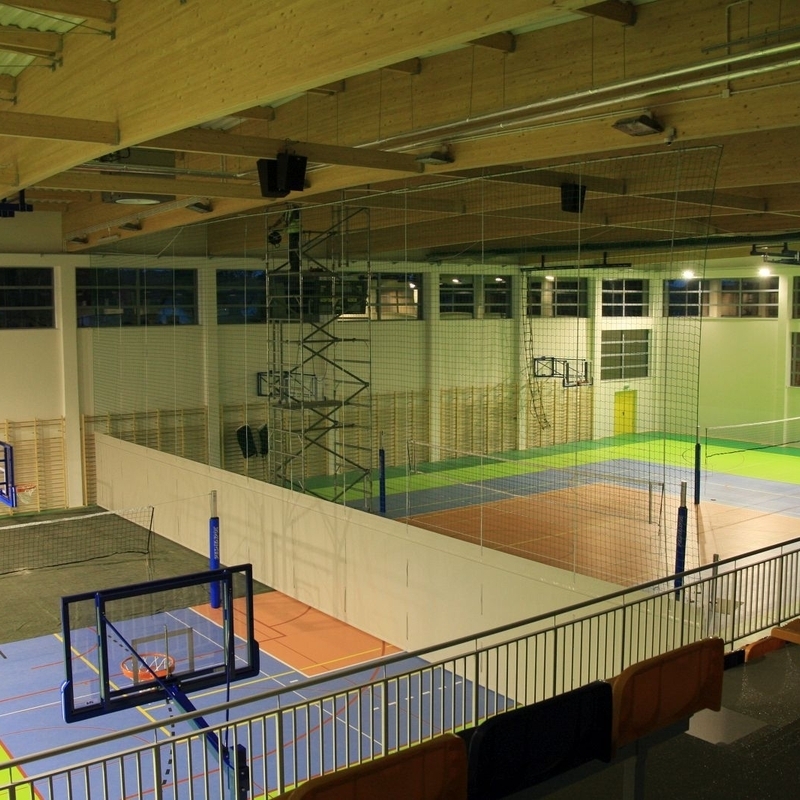 Hebevorhang, Umzäunung PVC