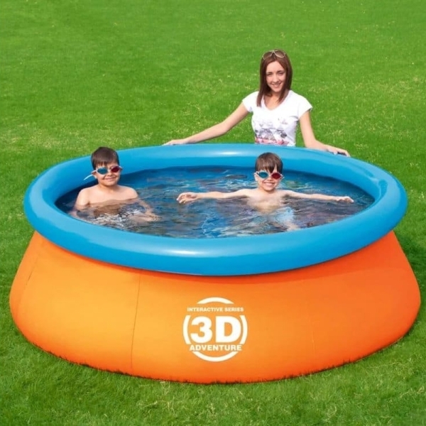 Erweiterungsbecken 213 x 66 cm, Abenteuer 3D