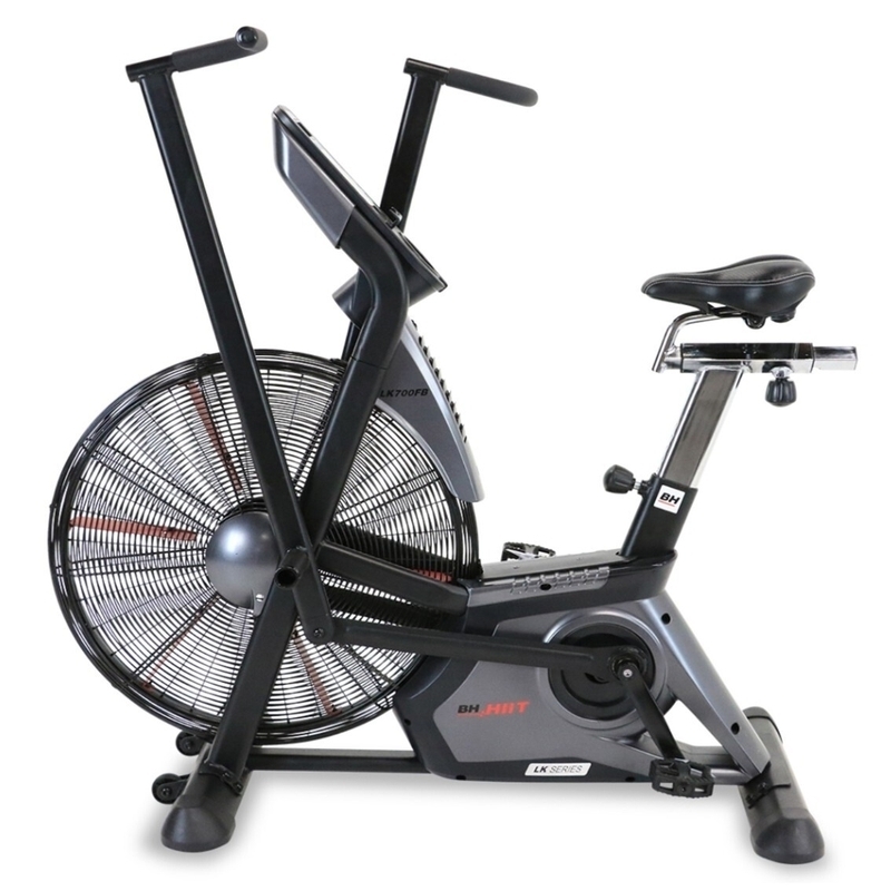 BH Fitness spinningový bicykel - AirBike HIIT