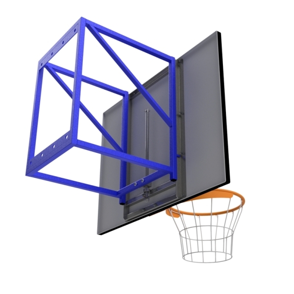 OPTIMUM basketbola komplekts ar regulējamu augstumu, 90 x 120 cm