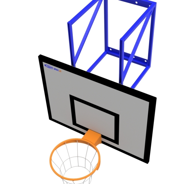 OPTIMUM basketball set with height adjustment