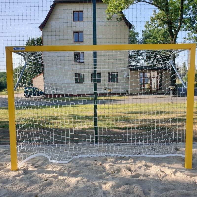 Pludmales handbola vārti, alumīnija, pastiprināti 3x2 m