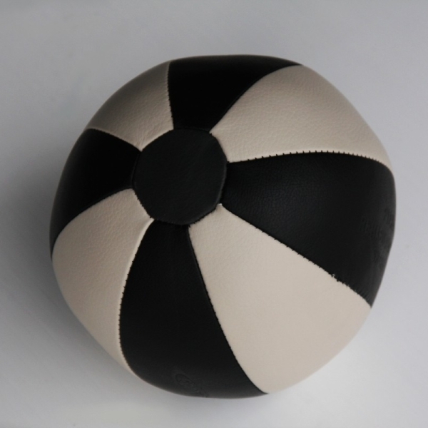 Medicine ball 5 kg, natural leather