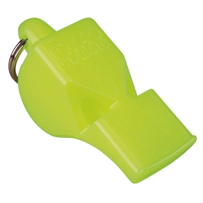 FOX40 Classic Safety whistle with cord , neon yellow color