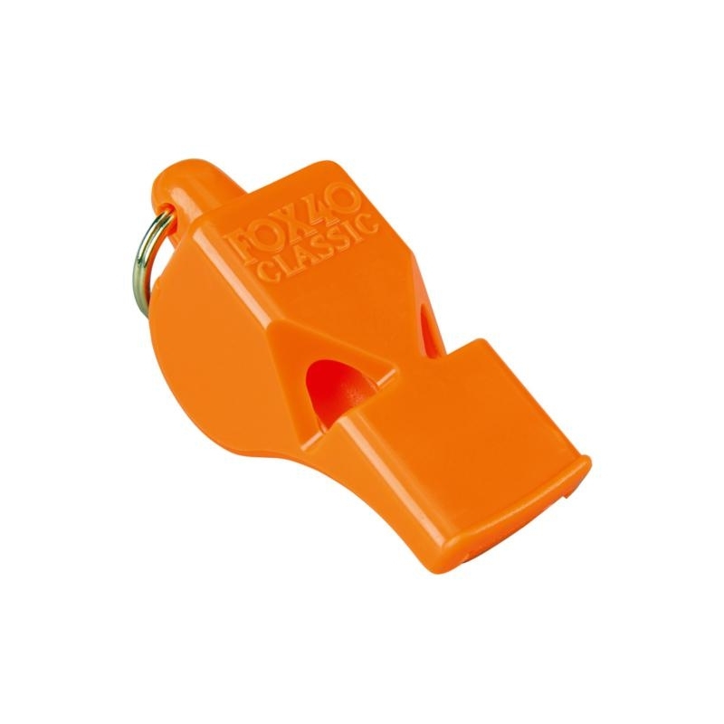 FOX40 Classic Safety whistle with cord , orange color