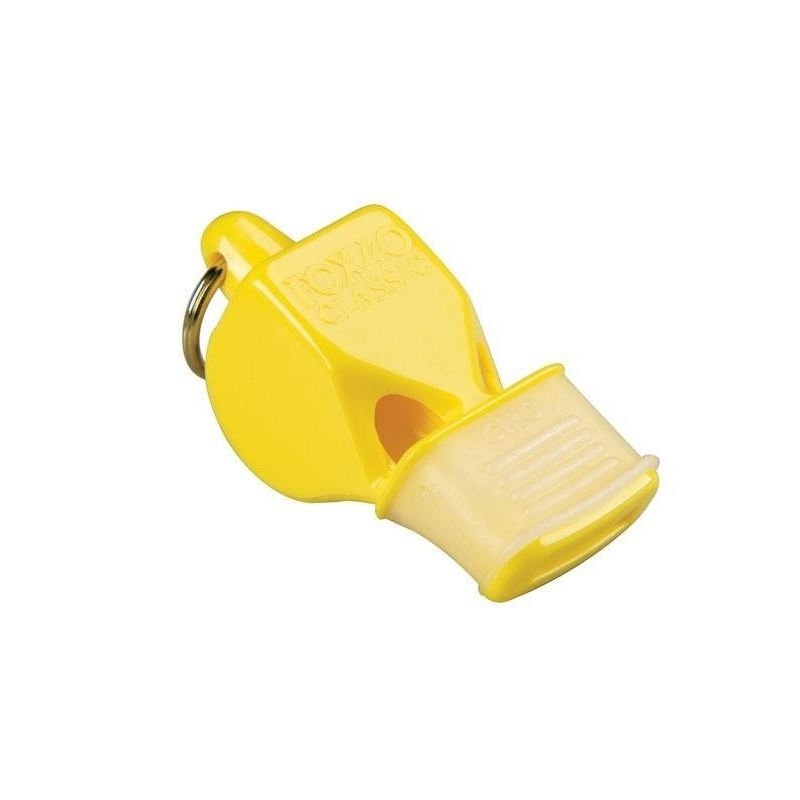 Fox 40 Classic CMG whistle with cord , yellow color