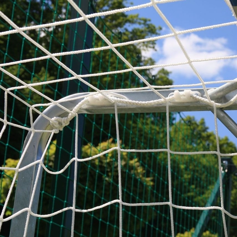 Aluminum handball goals, reinforced, 3x2 m, for mounting in sleeves