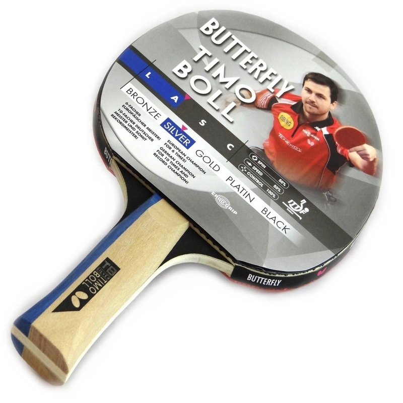 Raketa na stolní tenis Butterfly Timo Boll Silver