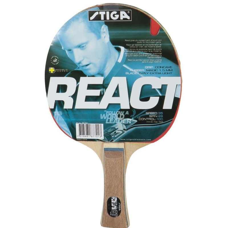 Raketa na stolní tenis Stiga React WRB