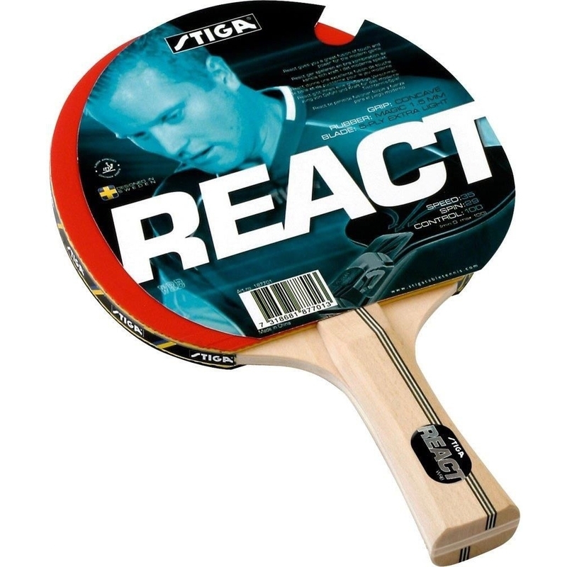 Raketa na stolný tenis Stiga React WRB