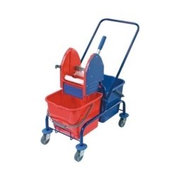 Dvojitý čisticí vozík, lakovaný