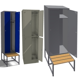 Metall-Garderobe SM-30-1