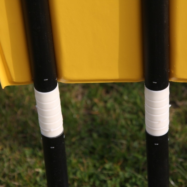 Kippbare Fußball-Trainingswand (5 Figuren)