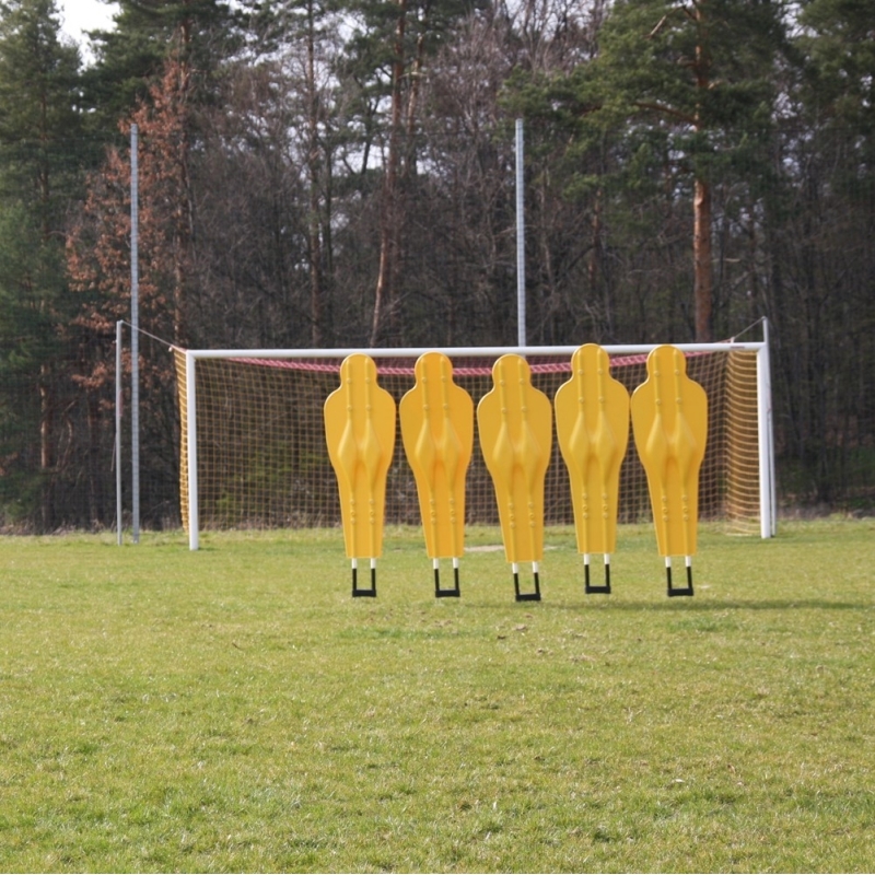 Pakreipiama futbolo treniruočių siena (5 figūros)