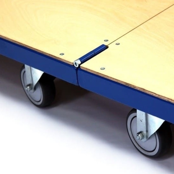 Folding mattress cart