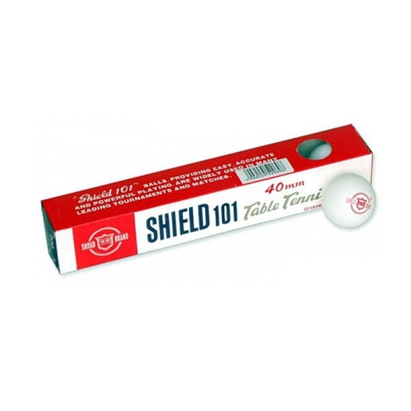 SHIELD table tennis ball , white