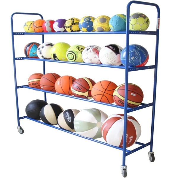 Mobile ball rack