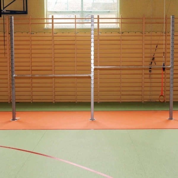 Free-standing gymnastic bar, 2-field