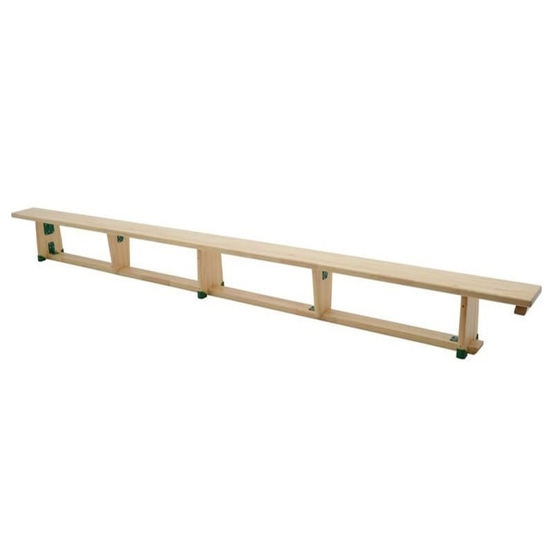 Gym bench 3.0 m, wooden legs