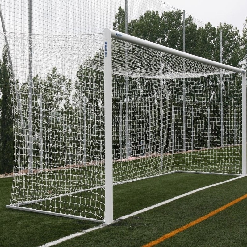 Soccer goals 7.32 x 2.44 m - professional with lashings