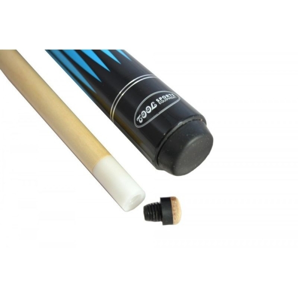 Pool Mirage 2-teiliges Queue 145cm/12mm, Farbe orange