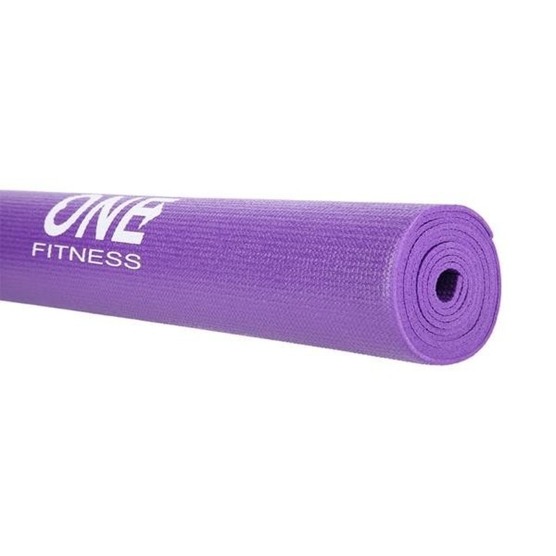 ONE FITNESS Yoga mat YM01, color purple