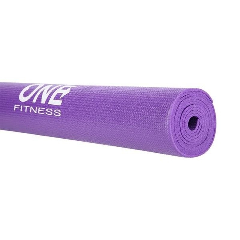 Yogamatte ONE FITNESS YM01, Farbe lila