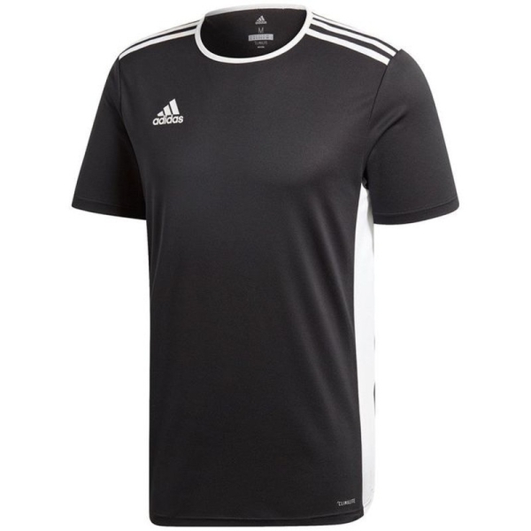 Adidas Entrada T-shirt, 18JSY, size XS, color black