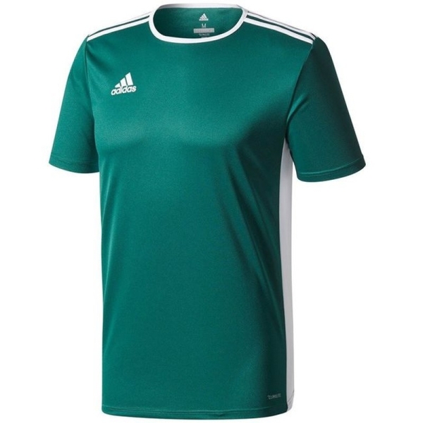 Adidas Entrada T-shirt, 18JSY, Größe XL, Farbe grün
