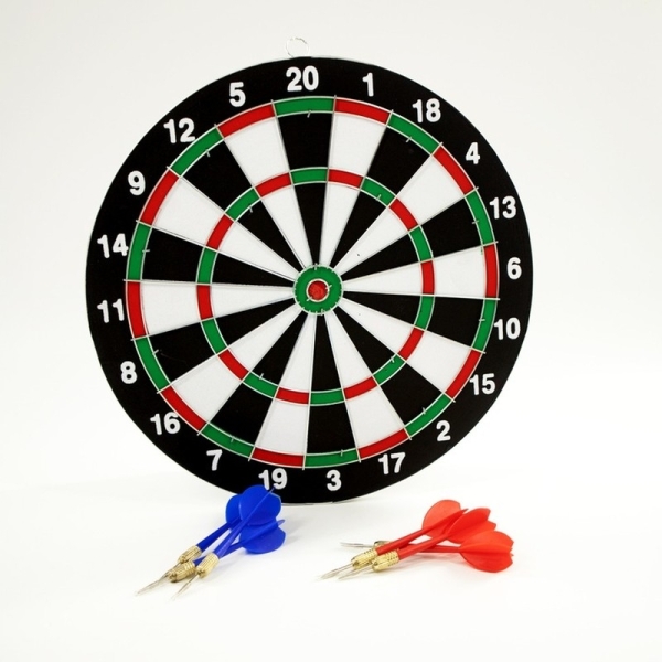 Tarcza Dart sizalowa 30 cm + 6 rzutek