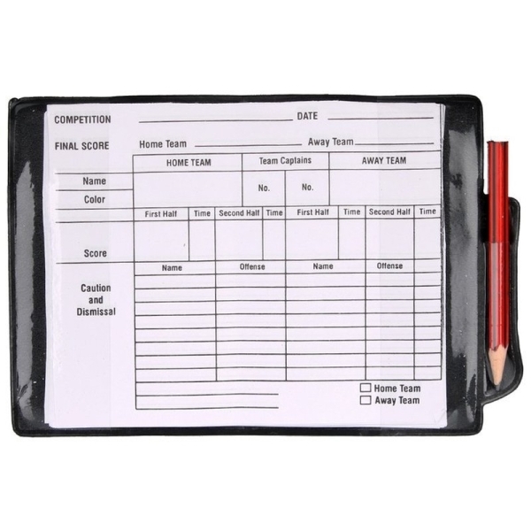 Referee cards with notebook VRC-220