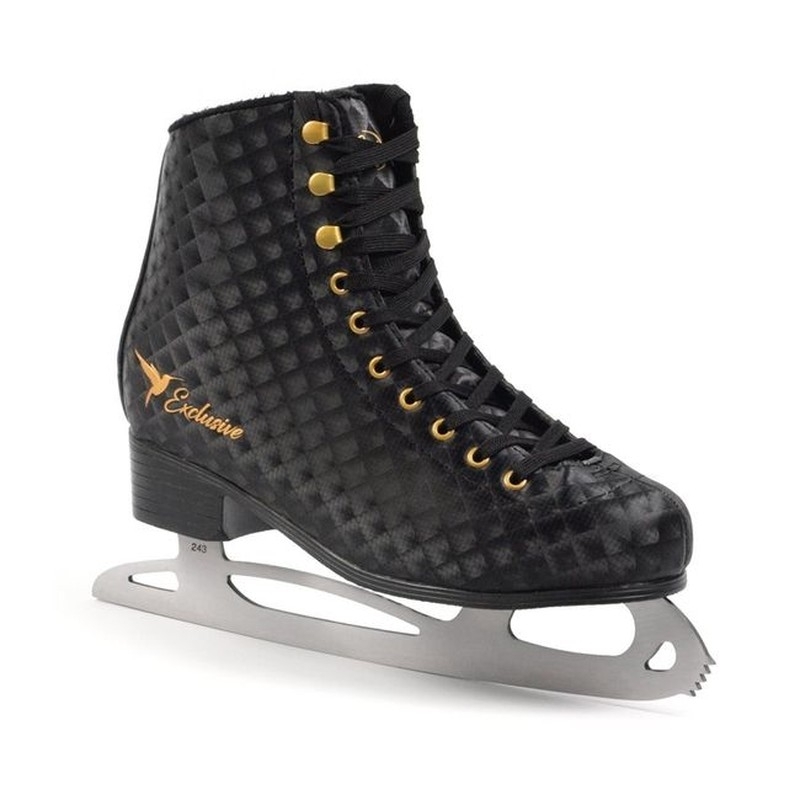 SMJ sport Exclusive black figure skates, size 37