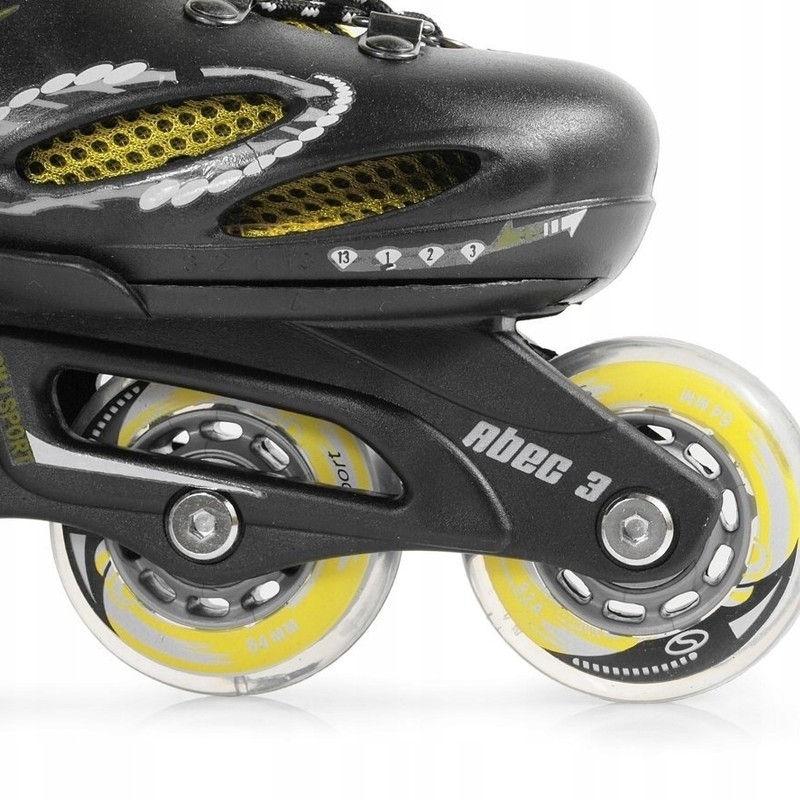 SMJ Sport CRK8B Boy verstellbare Rollschuhe, Größe 32-35