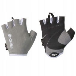 Spokey Fitness-Handschuhe, Lady Fit, 928969, Größe L, Farbe braun/schwarz