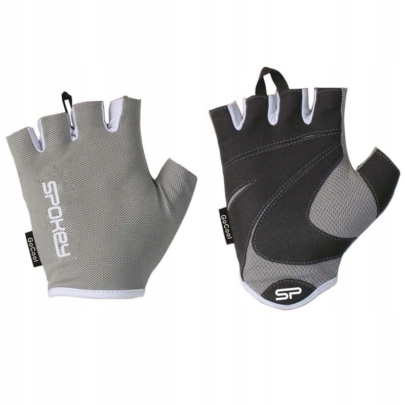 Spokey Fitness-Handschuhe, Lady Fit, 928969, Größe L, Farbe braun/schwarz