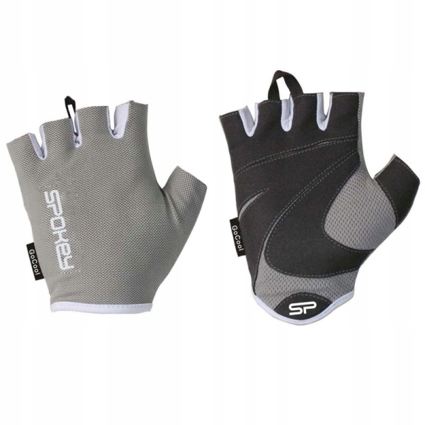 Spokey Fitness-Handschuhe, Lady Fit, 928969, Größe L, Farbe braun/schwarz