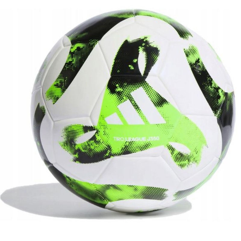 Adidas soccer ball, Tiro League J350, size 5, color white and green